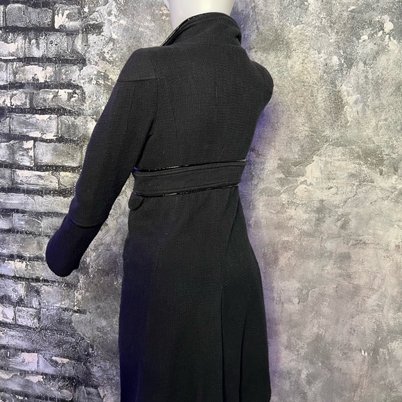 Nicholai by Nicky Hilton Equestrian lined over coat with faux leather buckles - Picture 5 of 16